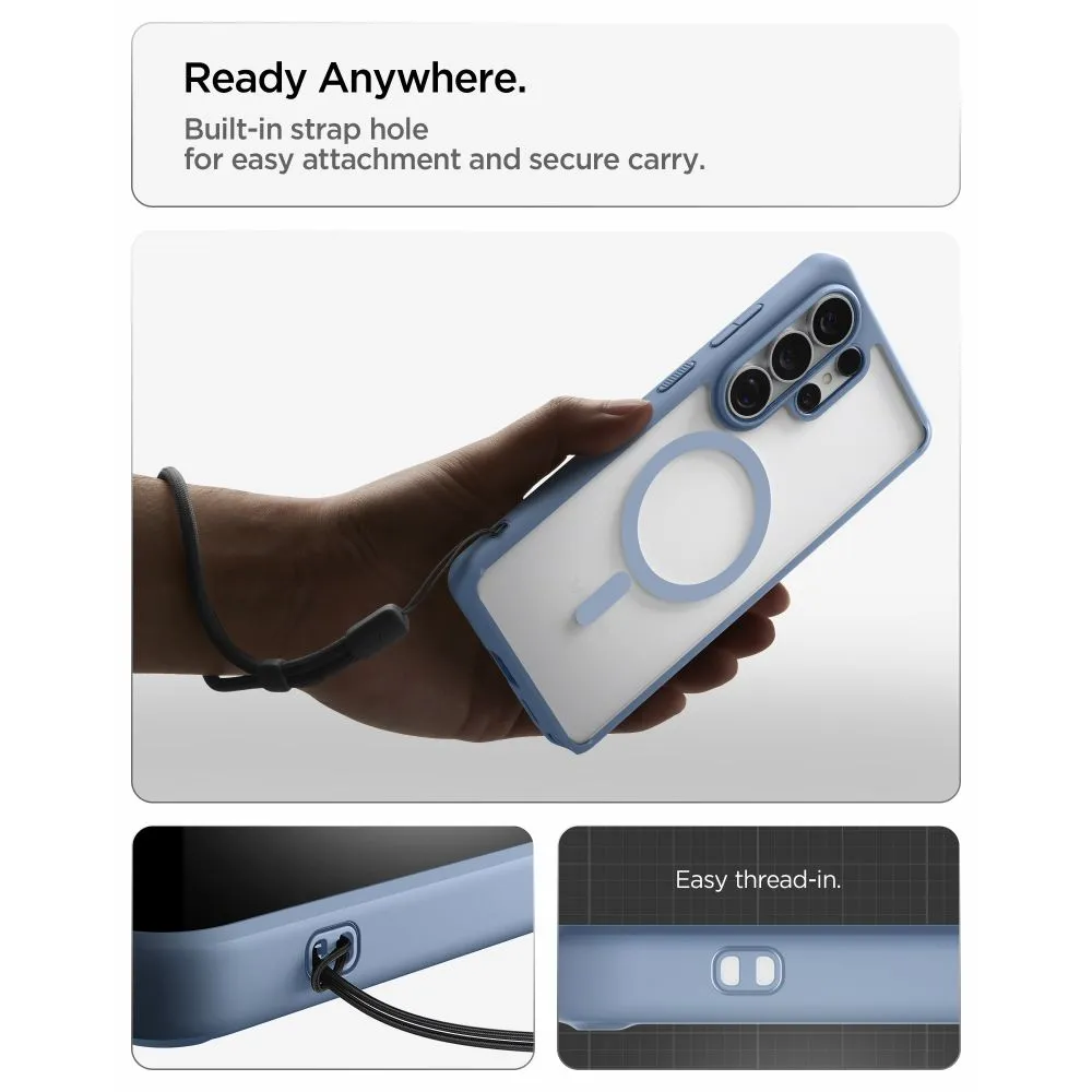 Samsung Galaxy S26 Ultra Telefona vāciņš zils SPIGEN ULTRA HYBRID MAG MAGSAFE