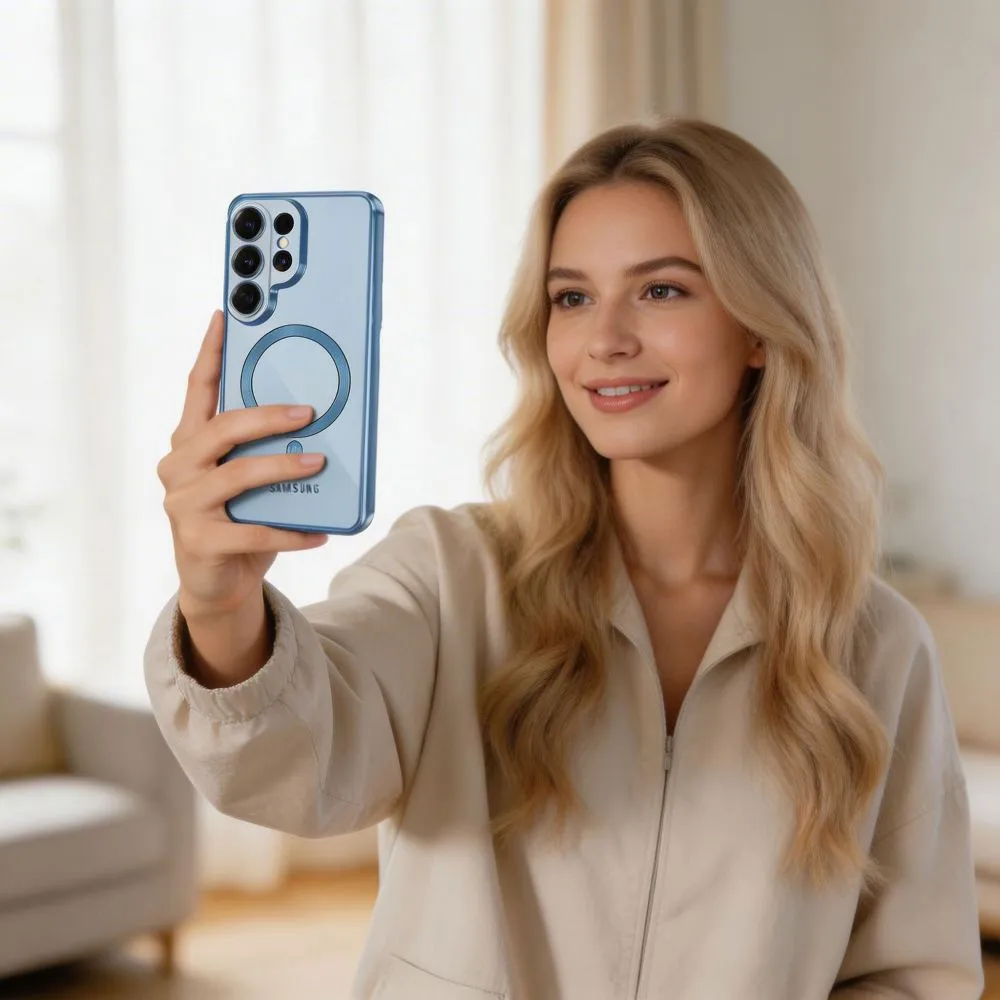 Samsung Galaxy S26 Ultra Telefona vāciņš zils TECH-PROTECT MAGFLEX MAGSAFE