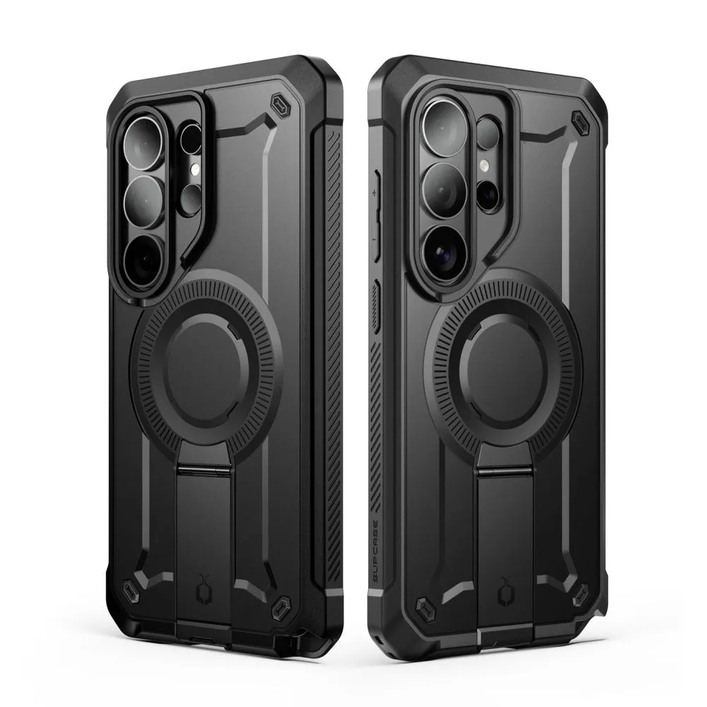 Samsung Galaxy S26 Ultra Telefona vāciņš melns SUPCASE UNICORN BEETLE PRO MAG MAGSAFE 2-SET