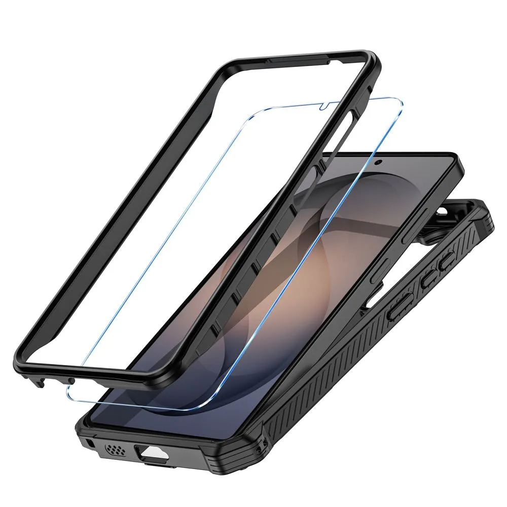 Samsung Galaxy S26 Ultra Telefoni kaaned must TECH-PROTECT MAGBLAST MAGSAFE + GLASS 2-PACK