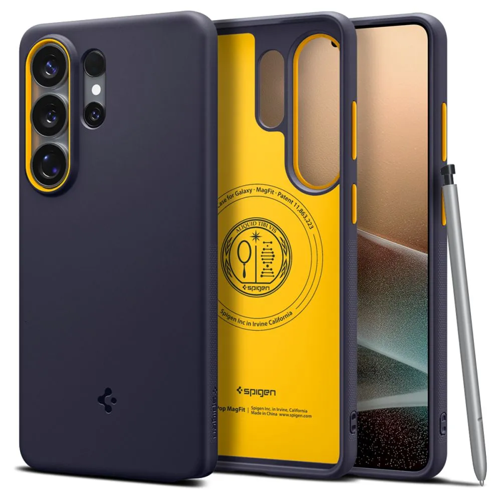 Samsung Galaxy S26 Ultra чехол синий SPIGEN NANO POP MAG MAGSAFE