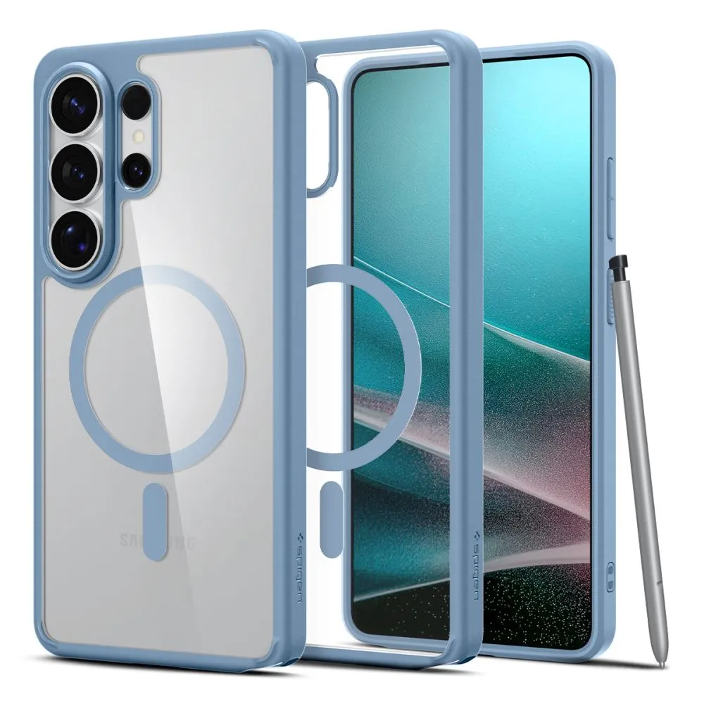 Samsung Galaxy S26 Ultra Telefona vāciņš zils SPIGEN ULTRA HYBRID MAG MAGSAFE