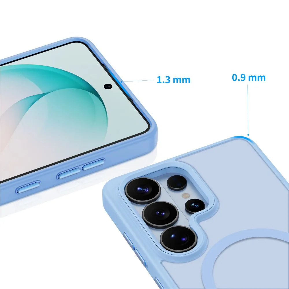 Samsung Galaxy S26 Ultra skal blå TECH-PROTECT MAGMAT MAGSAFE