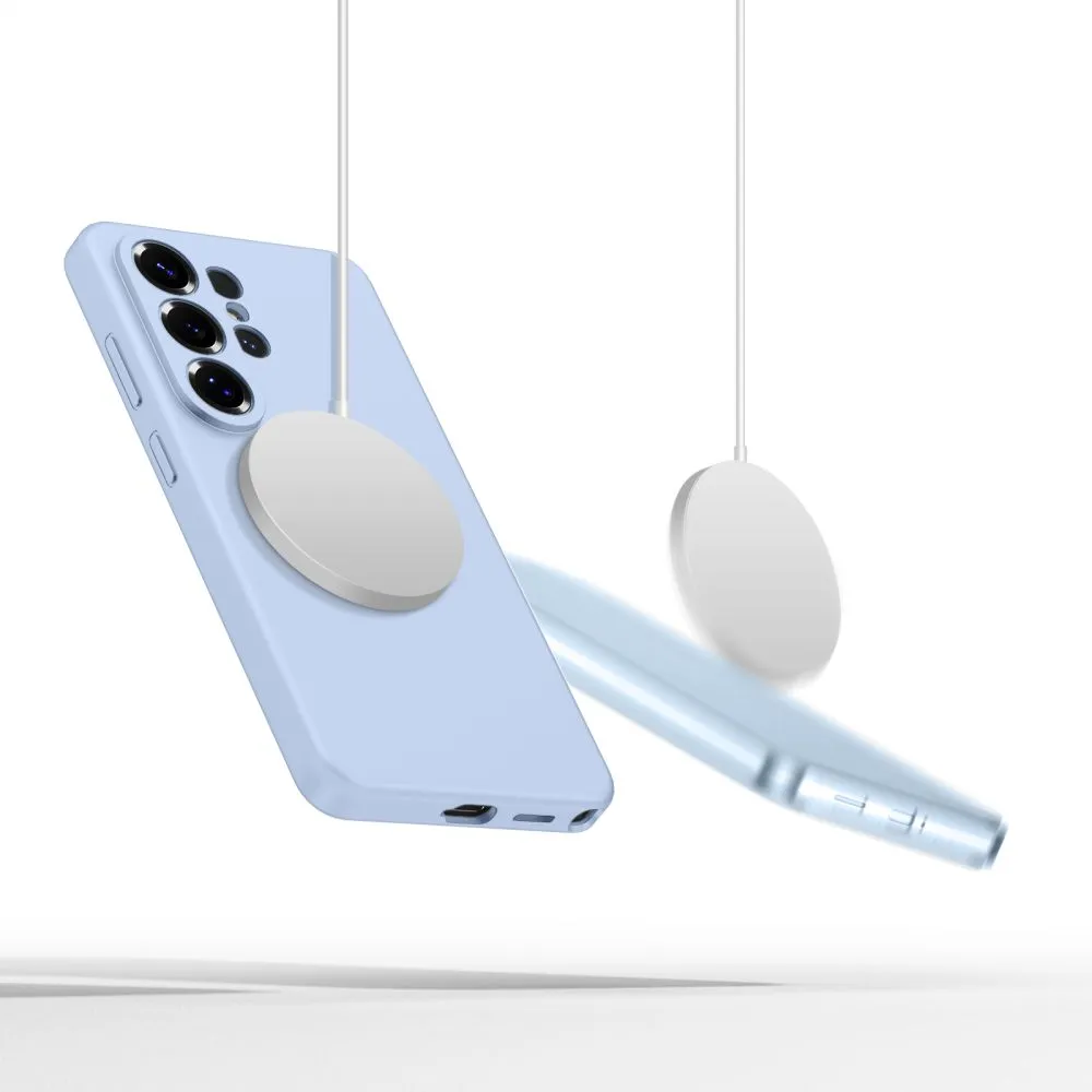 Samsung Galaxy S26 Ultra Telefoni kaaned sinine TECH-PROTECT SILICONE MAGSAFE