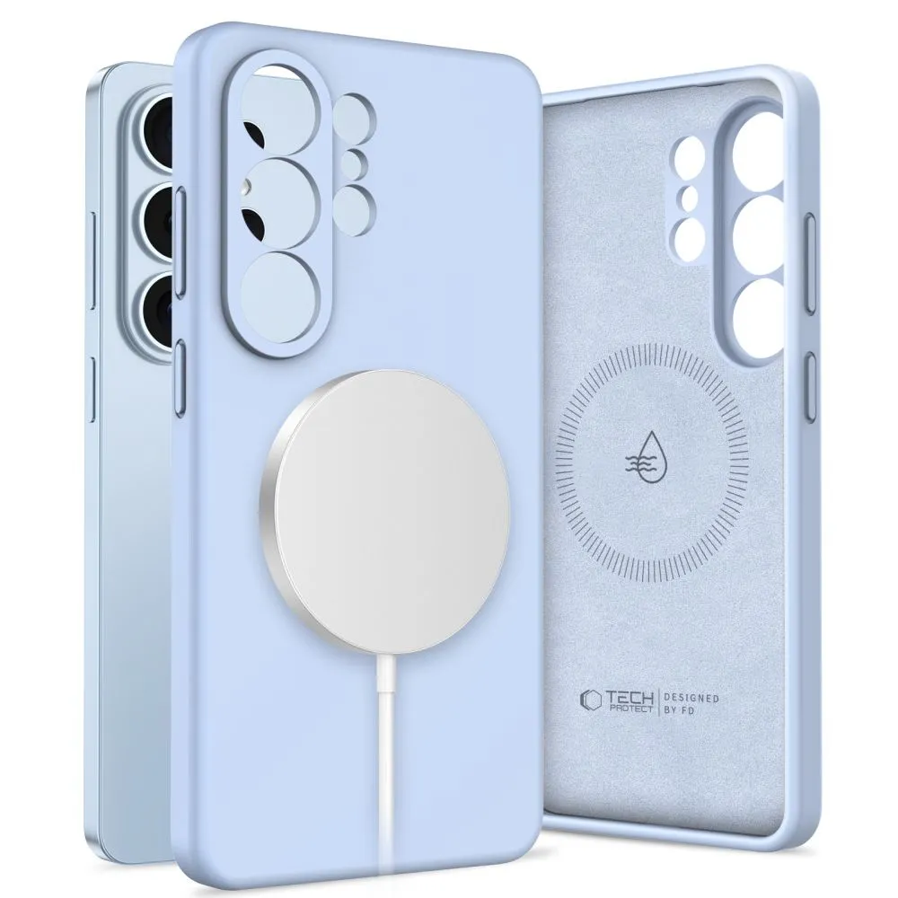 Samsung Galaxy S26 Ultra Telefoni kaaned sinine TECH-PROTECT SILICONE MAGSAFE