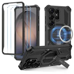 Galaxy S26 Ultra Phone Cover TECH-PROTECT MAGBLAST MAGSAFE + GLASS 2-PACK Samsung Galaxy S26 Ultra