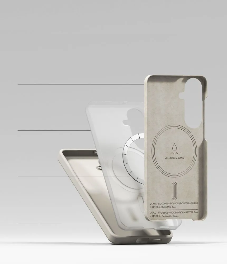 Samsung Galaxy S26 Telefona vāciņš  RINGKE SILICONE MAGNETIC MAGSAFE