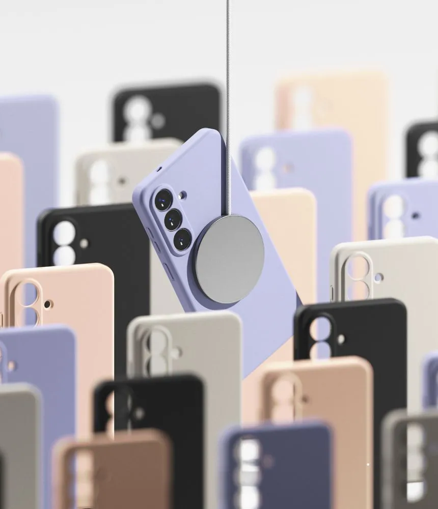 Samsung Galaxy S26 Telefona vāciņš  RINGKE SILICONE MAGNETIC MAGSAFE