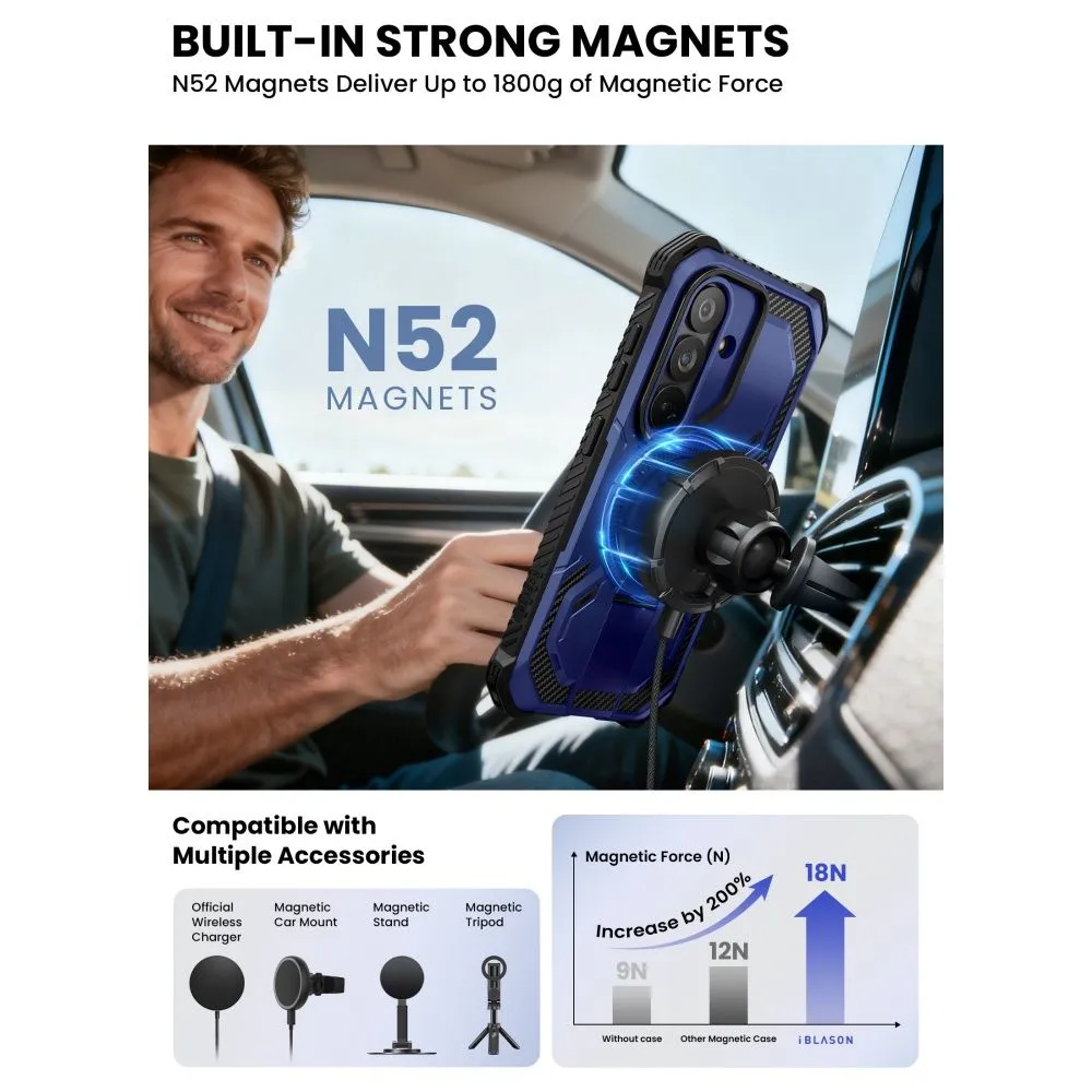 Samsung Galaxy S26 Telefona vāciņš  SUPCASE IBLSN ARMORBOX MAG MAGSAFE