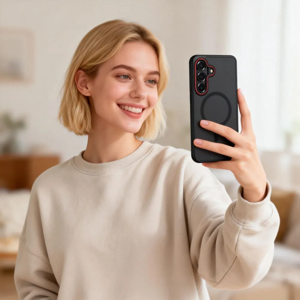 Samsung Galaxy S26 Telefona vāciņš  TECH-PROTECT MAGCAM MAGSAFE