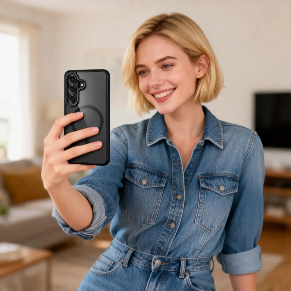 Samsung Galaxy S26 Telefona vāciņš  TECH-PROTECT MAGMAT MAGSAFE