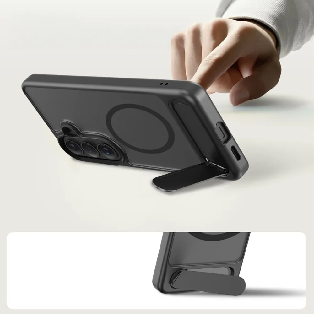 Samsung Galaxy S26 Telefona vāciņš melns TECH-PROTECT MAGRACK MAGSAFE