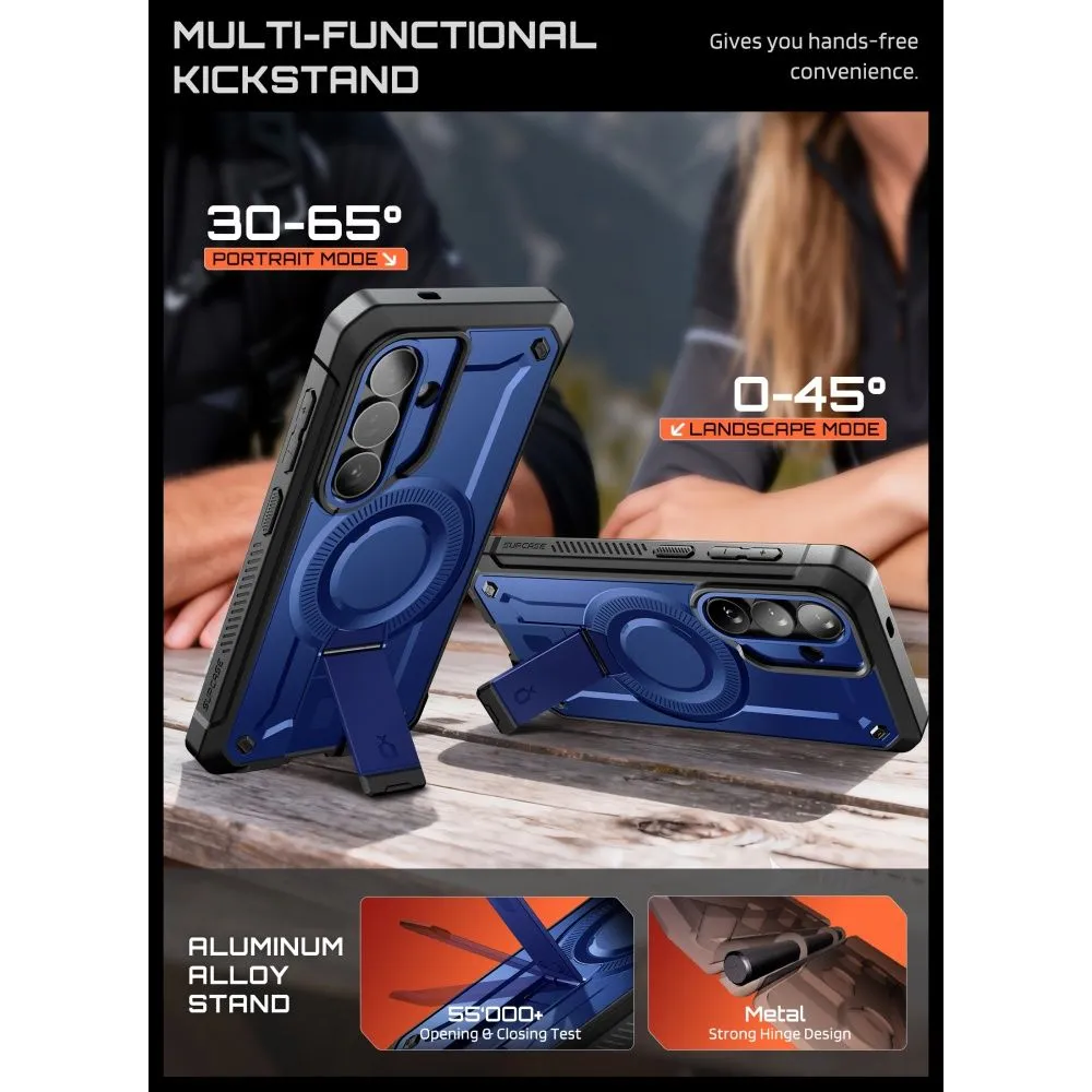 Samsung Galaxy S26 Telefona vāciņš zils SUPCASE UNICORN BEETLE PRO MAG MAGSAFE 2-SET