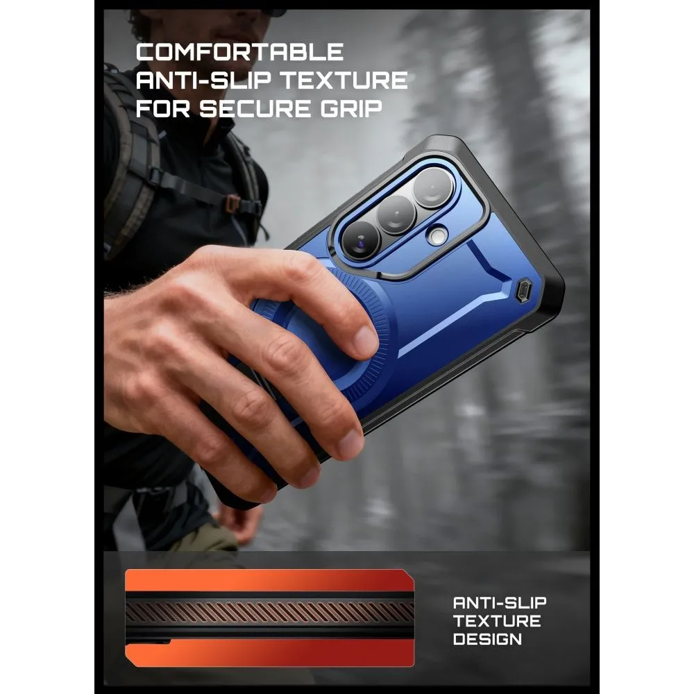 Samsung Galaxy S26 Telefona vāciņš zils SUPCASE UNICORN BEETLE PRO MAG MAGSAFE 2-SET