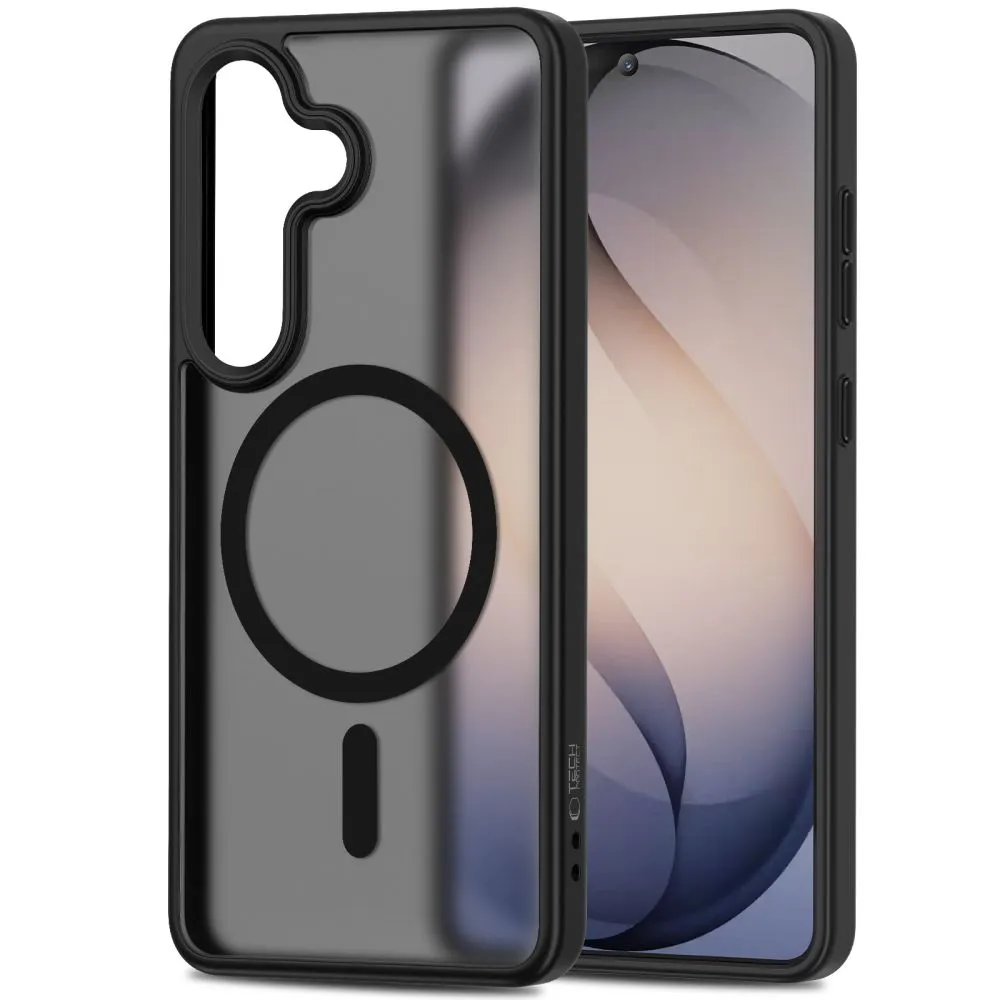 Samsung Galaxy S26 Telefona vāciņš melns TECH-PROTECT MAGMAT MAGSAFE