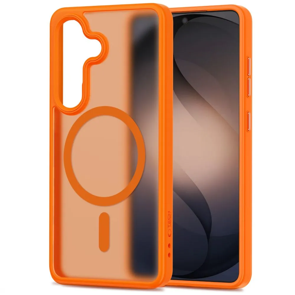 Samsung Galaxy S26 Telefona vāciņš melns TECH-PROTECT MAGPEAK MAGSAFE