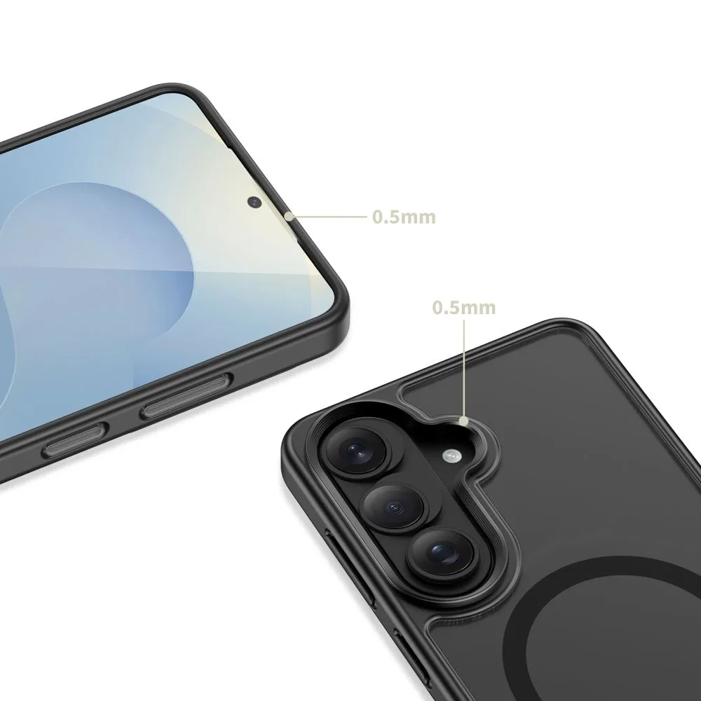 Samsung Galaxy S26 Telefona vāciņš melns TECH-PROTECT MAGRACK MAGSAFE