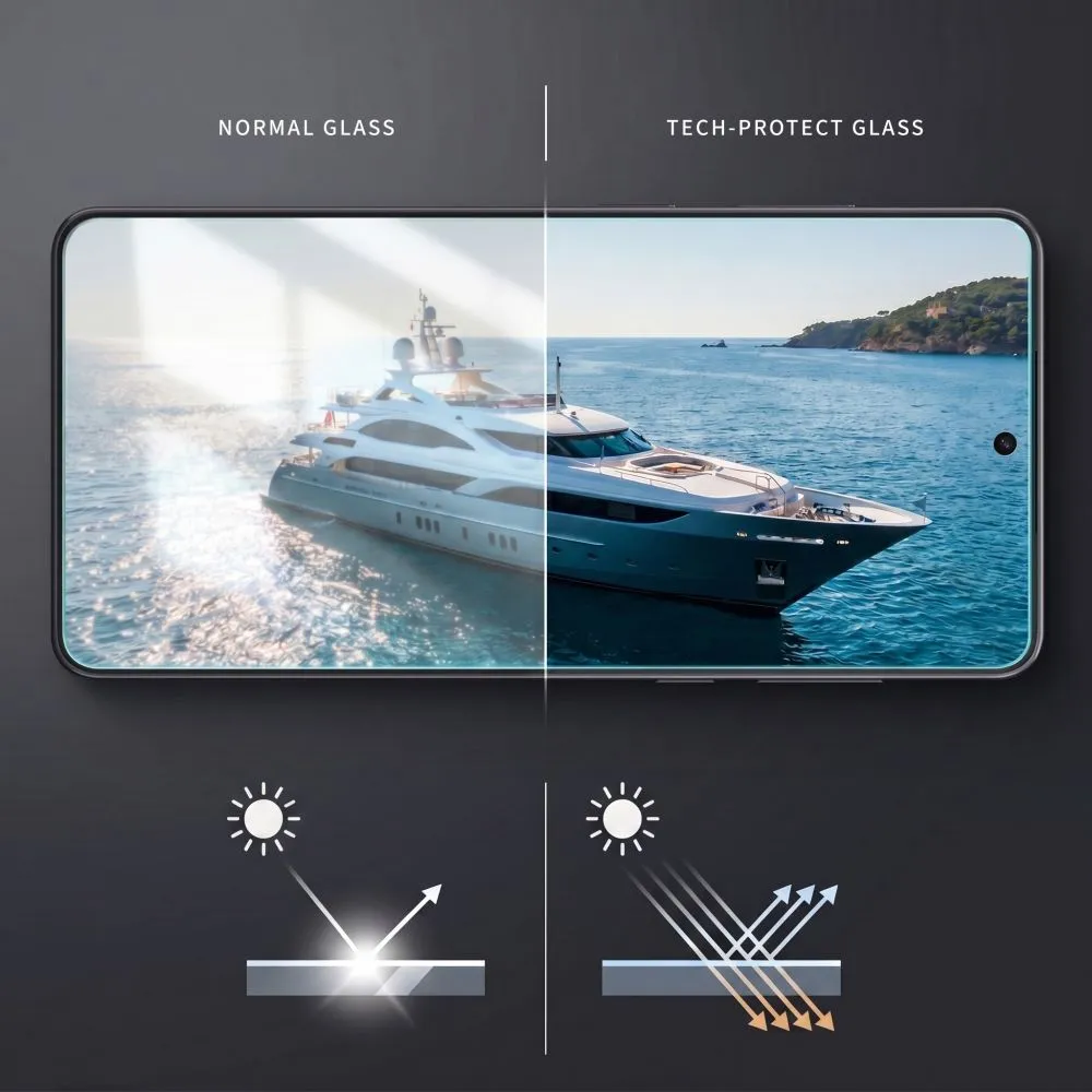 Samsung Galaxy S26 Plus Aizsargstikls  TECH-PROTECT QUICK SET AR+