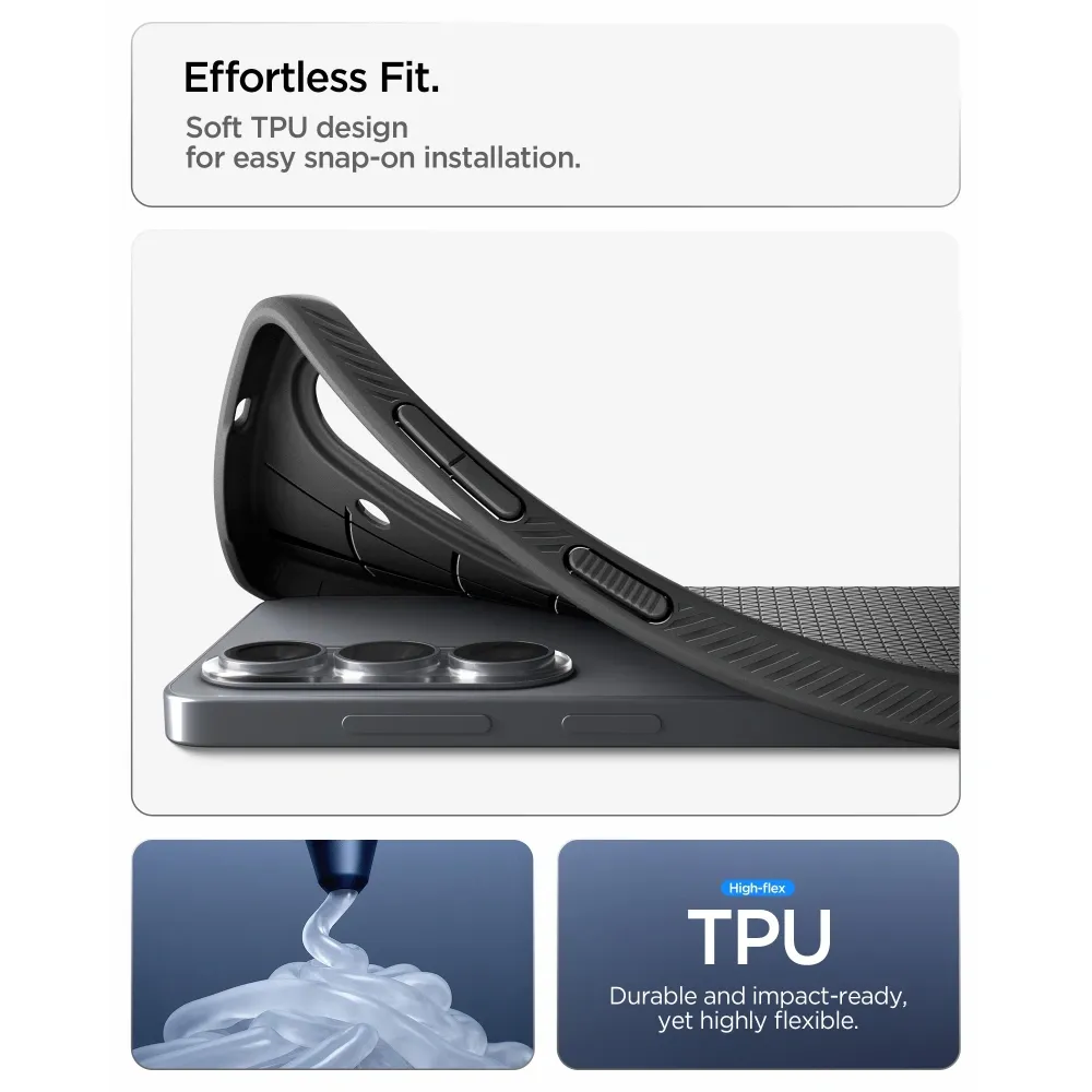 Samsung Galaxy S26 Plus Telefona vāciņš melns SPIGEN LIQUID AIR