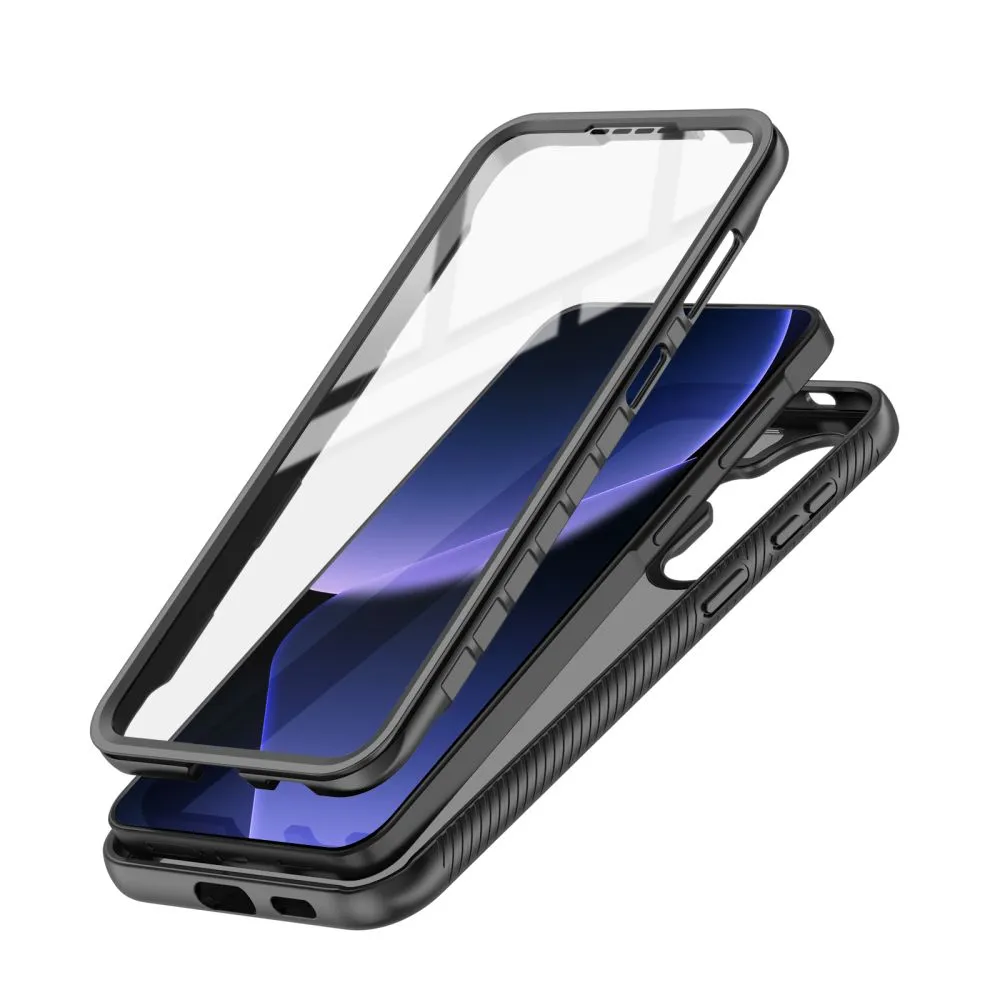 Samsung Galaxy A37 Telefona vāciņš melns TECH-PROTECT DEFENSE 5G