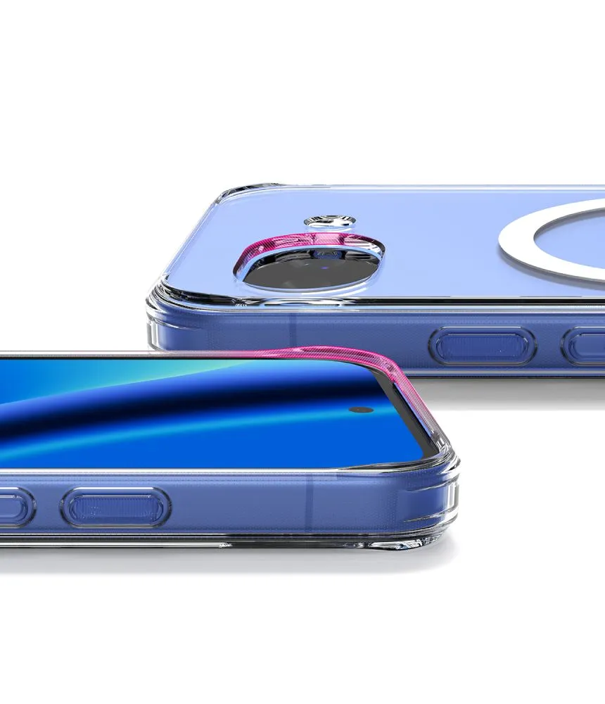 Google Pixel 10A Telefona vāciņš caurspīdīgs RINGKE FUSION MAGNETIC MAGSAFE