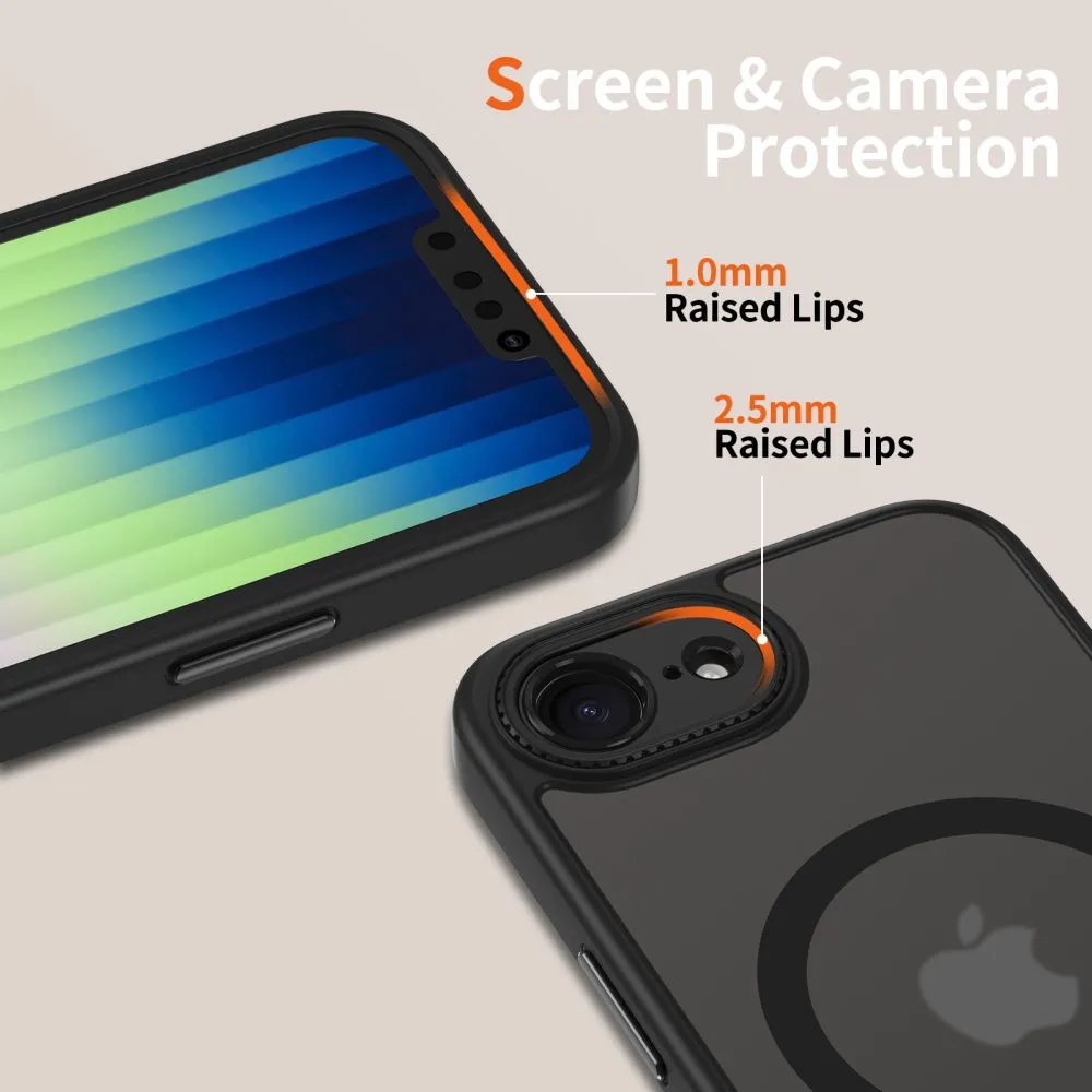 Apple iPhone 17e skal svart TECH-PROTECT MAGCAM MAGSAFE