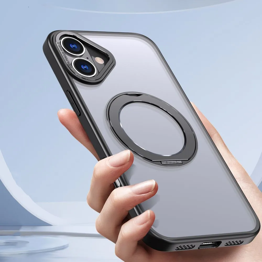 Apple iPhone 17e Telefono dangteliai Juoda TECH-PROTECT MAGRING MAGSAFE