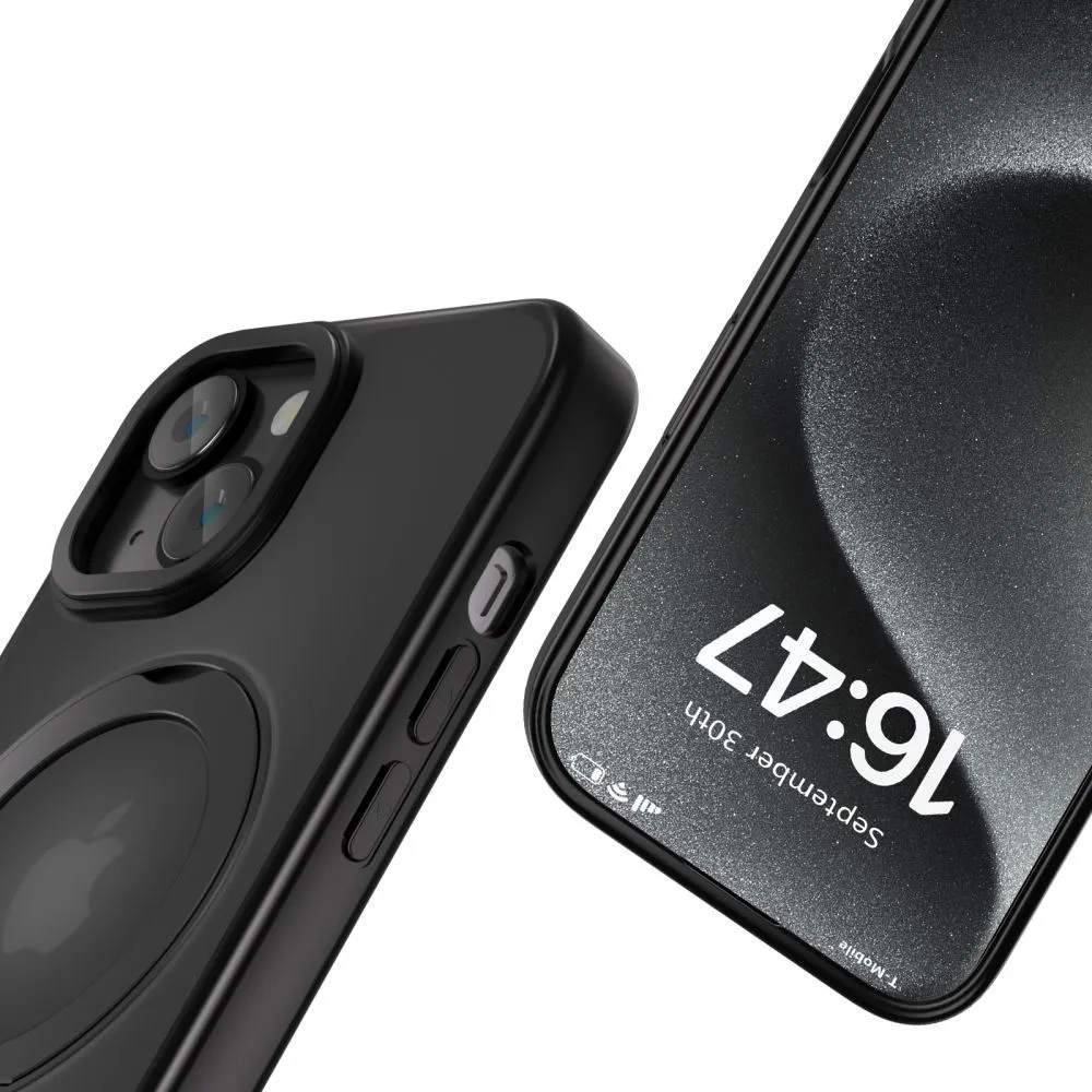 Apple iPhone 17e Telefono dangteliai Juoda TECH-PROTECT MAGRING MAGSAFE