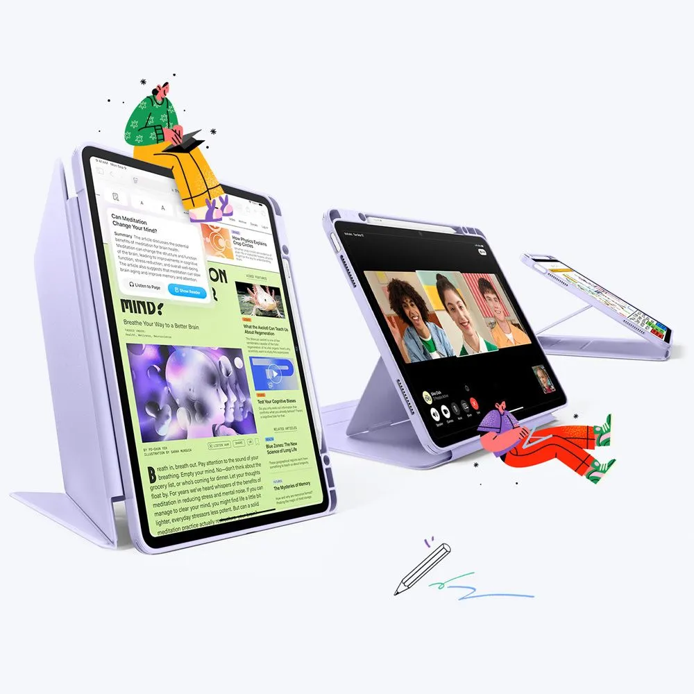 Apple iPad Air 13 (2026) Planšetes maciņš  ESR FLIP HYBRID