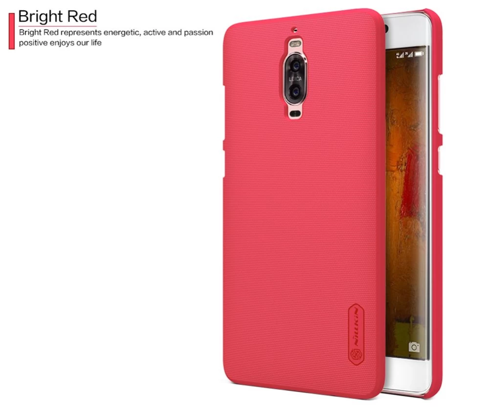 Huawei Mate 9 Pro dėklas raudonas Super Frosted Shield 