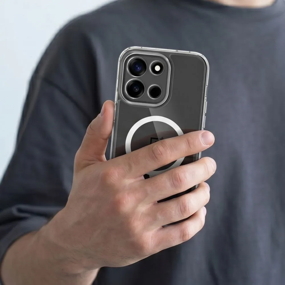 OnePlus Nord 6 Telefoni kaaned läbipaistev TECH-PROTECT FLEXAIR HYBRID MAGSAFE