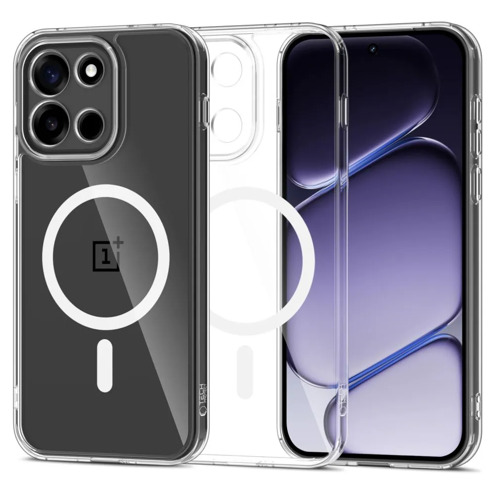 OnePlus Nord 6 Telefoni kaaned läbipaistev TECH-PROTECT FLEXAIR HYBRID MAGSAFE