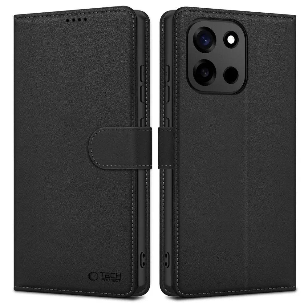 OnePlus Nord 6 Telefoni ümbrised must TECH-PROTECT WALLET