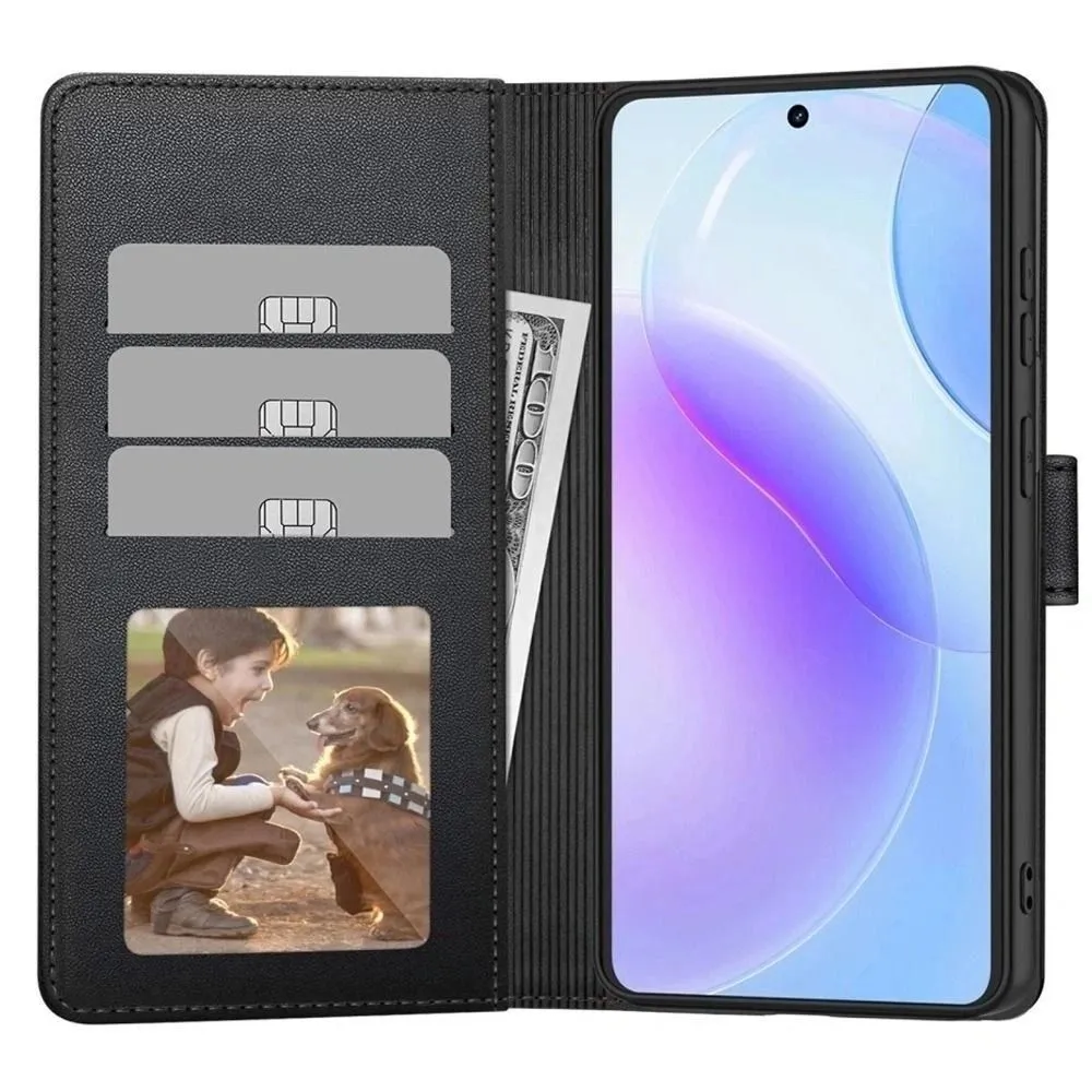 Xiaomi 17T Pro Phone Case black TECH-PROTECT WALLET