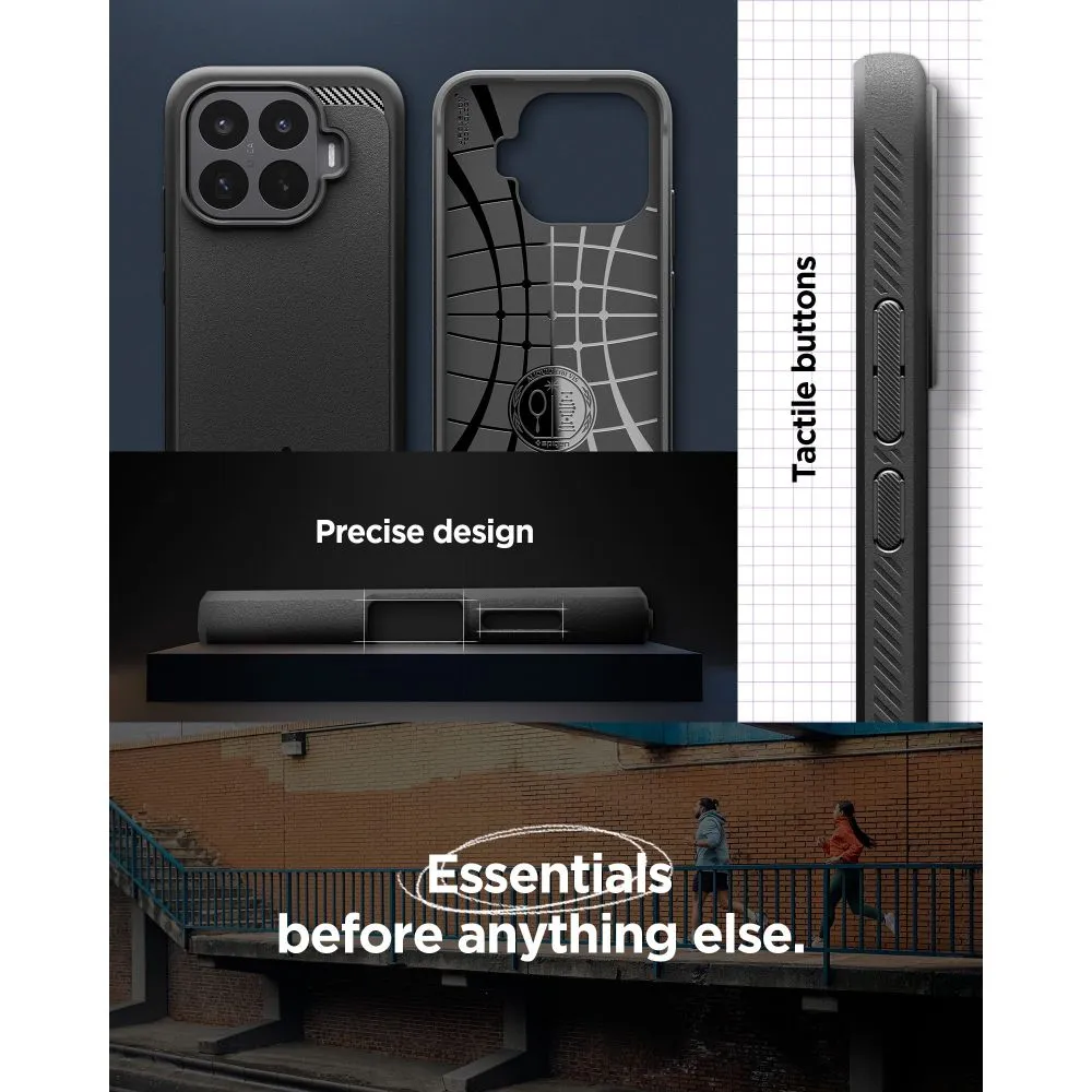 Xiaomi 17T Telefoni kaaned must SPIGEN RUGGED ARMOR