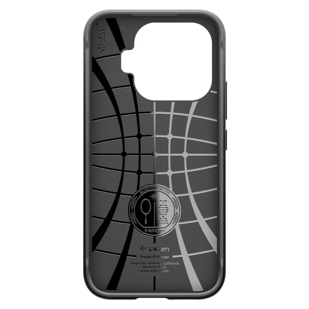 Xiaomi 17T Telefoni kaaned must SPIGEN RUGGED ARMOR