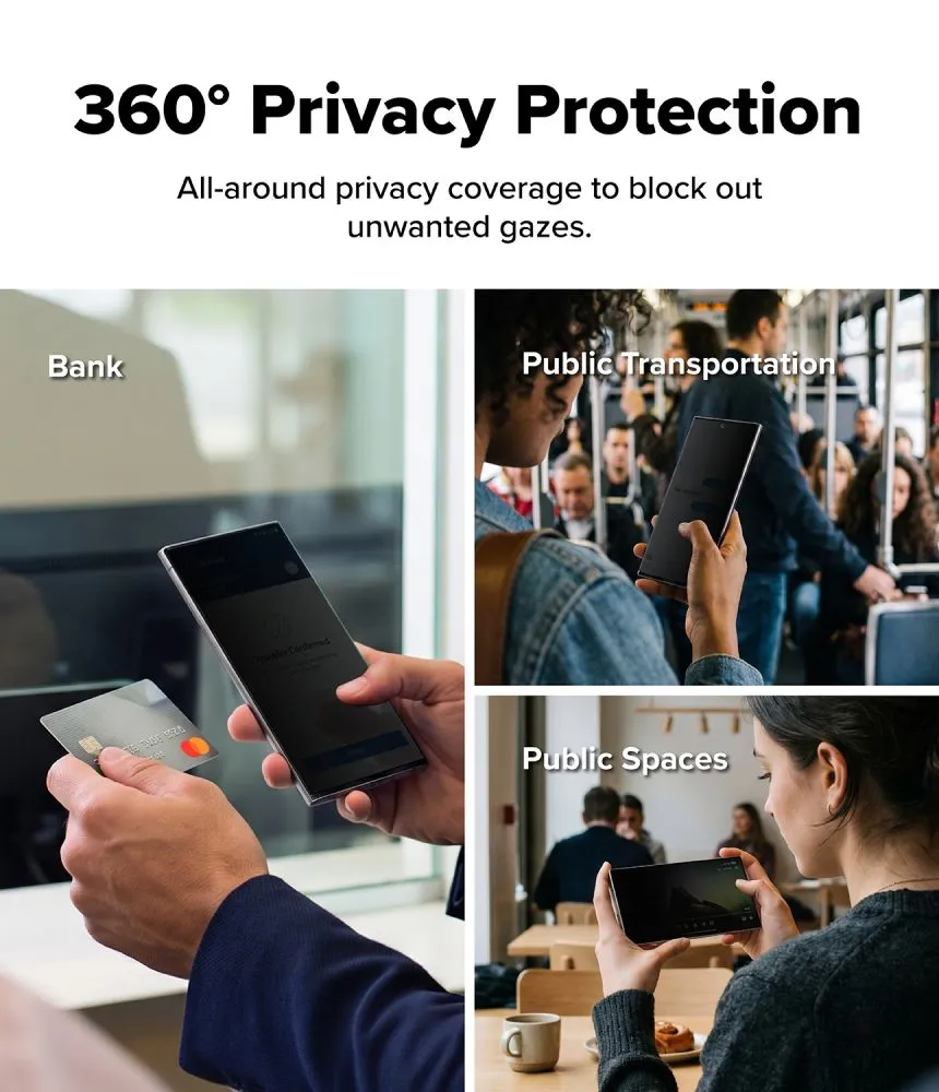 Samsung Galaxy Z Fold 8 Ultra Screen Protector RINGKE COVER DISPLAY EASY SLIDE 360 PRIVACY 2-PACK