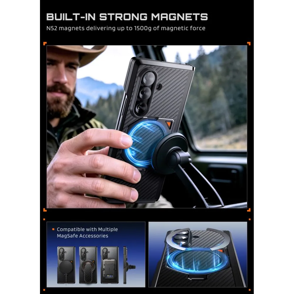 Samsung Galaxy Z Fold 8 Ultra Phone Cover black SUPCASE UB AERO MAGSAFE 2-SET