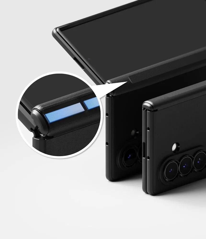 Samsung Galaxy Z Fold 8 Ultra Telefoni kaaned must RINGKE ONYX FLAP MAGNETIC MAGSAFE