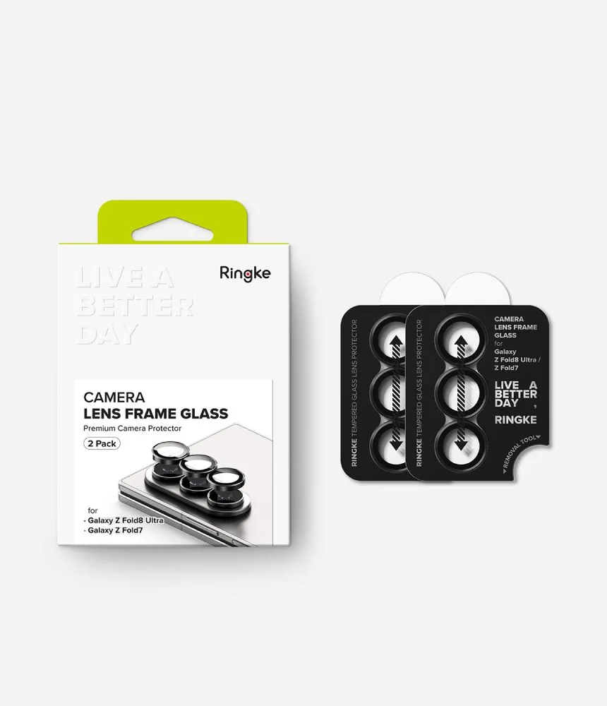 Samsung Galaxy Z Fold 8 Ultra Ekraanikaitsed  RINGKE CAMERA FRAME 2-PACK