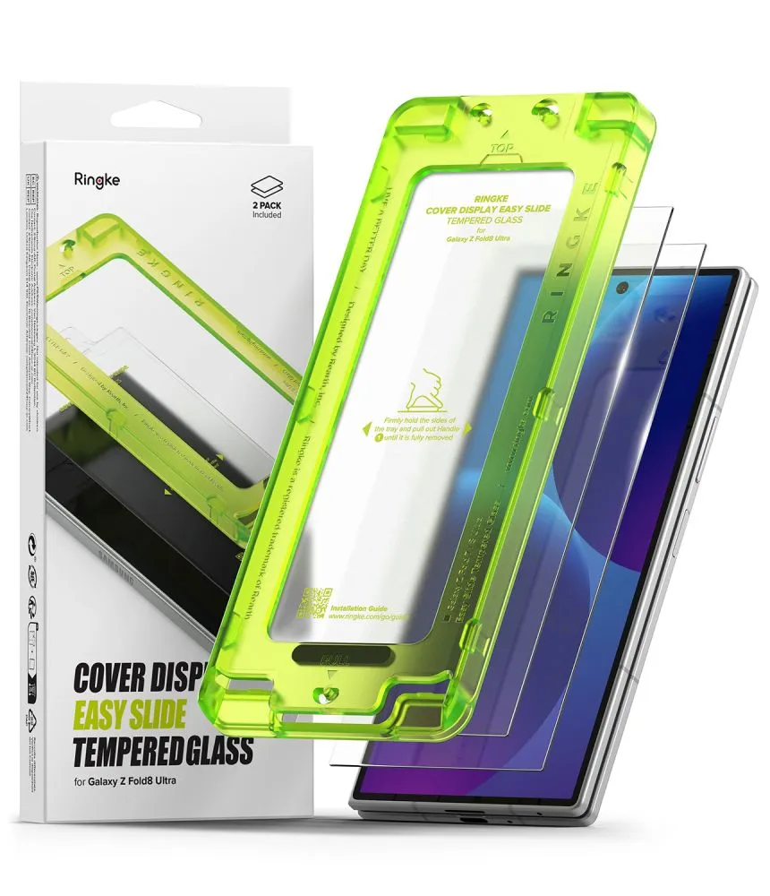 Samsung Galaxy Z Fold 8 Ultra Screen Protector RINGKE COVER DISPLAY EASY SLIDE 2-PACK