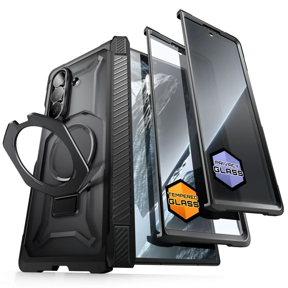 Samsung Galaxy Z Fold 8 Ultra Telefoni kaaned must SUPCASE UB GRIP MAG MAGSAFE 2-SET