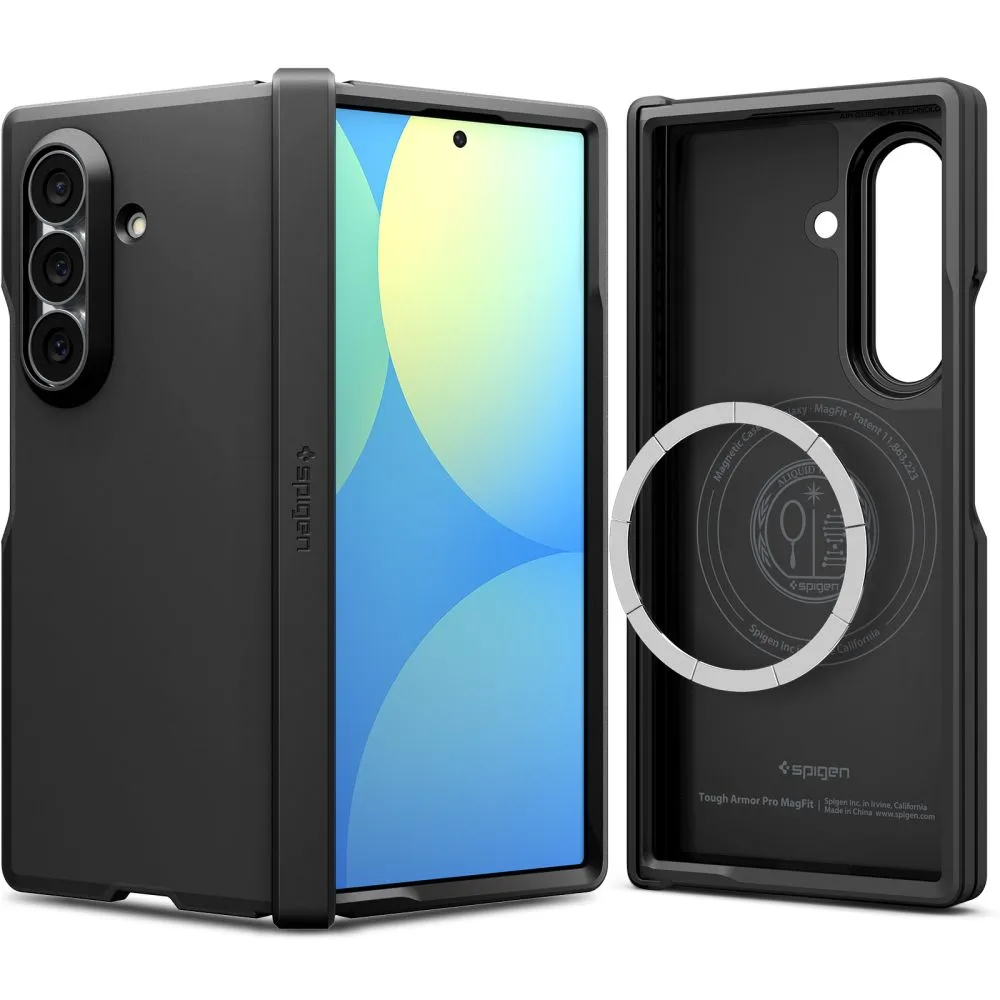 Samsung Galaxy Z Fold 8 Ultra skal svart SPIGEN TOUGH ARMOR PRO MAGSAFE
