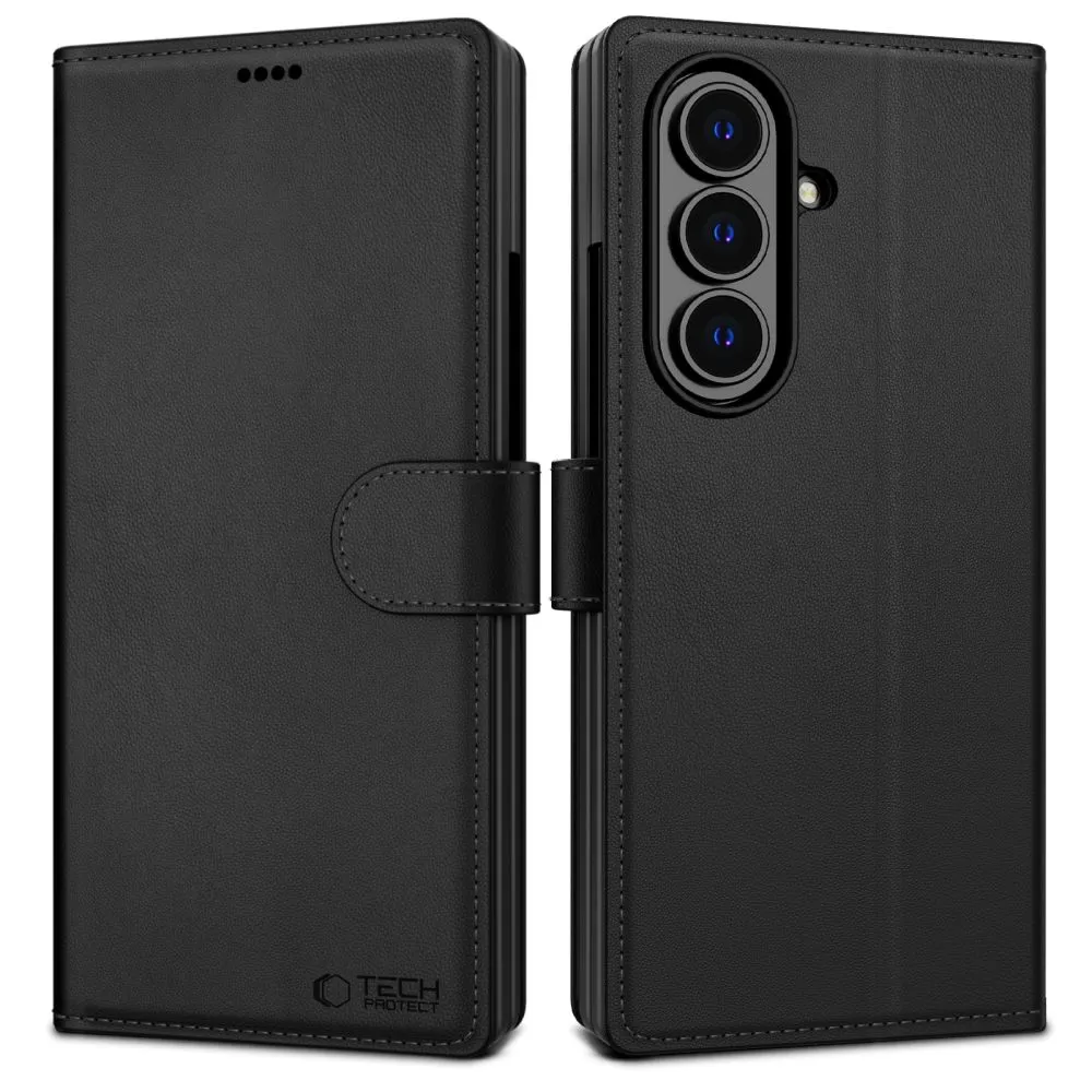 Samsung Galaxy Z Fold 8 Ultra Phone Case black TECH-PROTECT WALLET