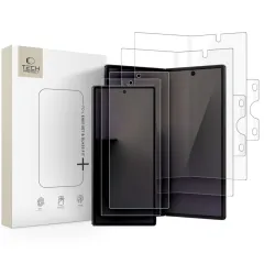 Galaxy Z Galaxy Z Fold 8 Ultra Ekrano apsaugos TECH-PROTECT EASY SET FOIL & GLASS FIT+ 4IN1 Samsung Galaxy Z Fold 8 Ultra