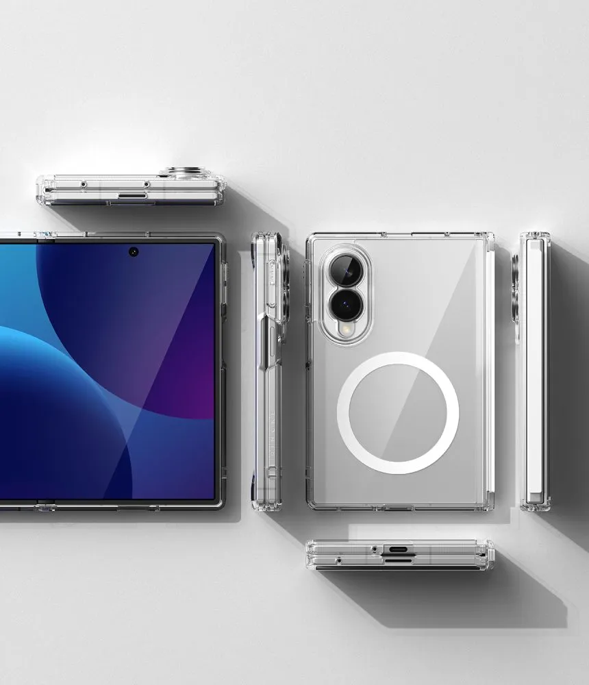 Samsung Galaxy Z Fold 8 Telefoni kaaned läbipaistev RINGKE FUSION FLAP MAGNETIC MAGSAFE