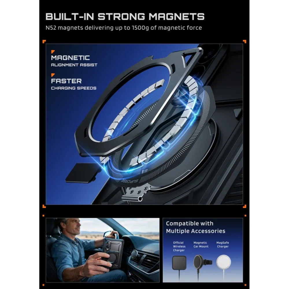 Samsung Galaxy Z Fold 8 Telefono dangteliai SUPCASE UB GRIP MAG MAGSAFE