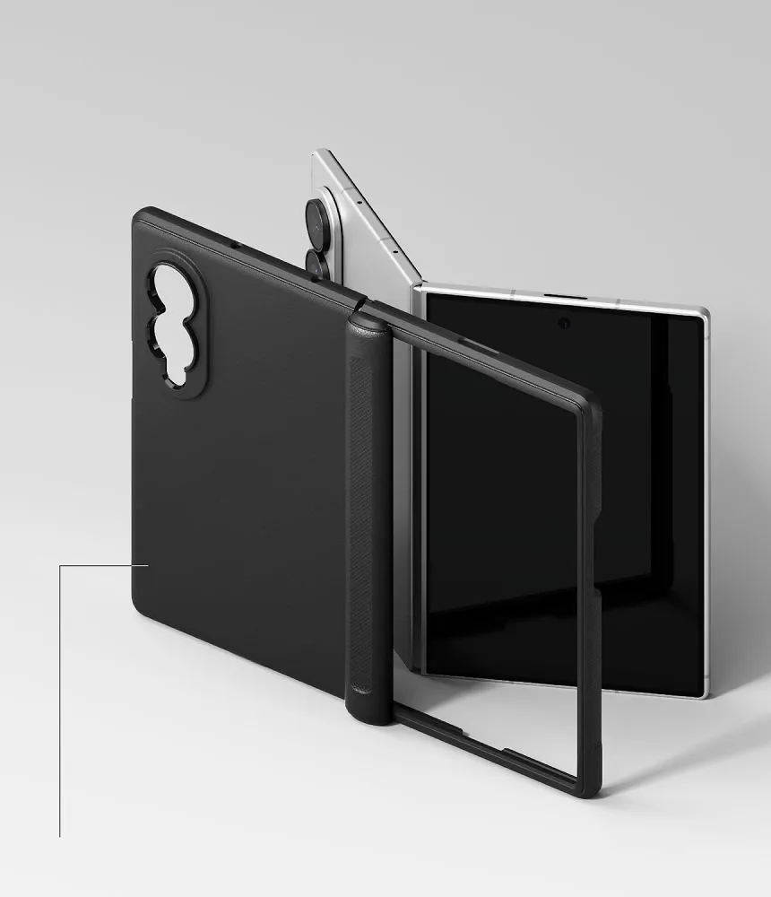 Samsung Galaxy Z Fold 8 Telefoni kaaned must RINGKE ONYX FLAP MAGNETIC MAGSAFE