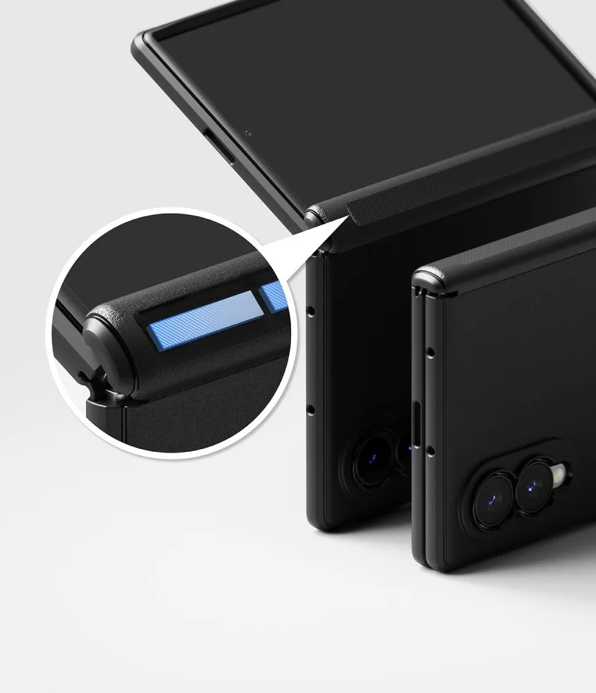 Samsung Galaxy Z Fold 8 Telefoni kaaned must RINGKE ONYX FLAP MAGNETIC MAGSAFE