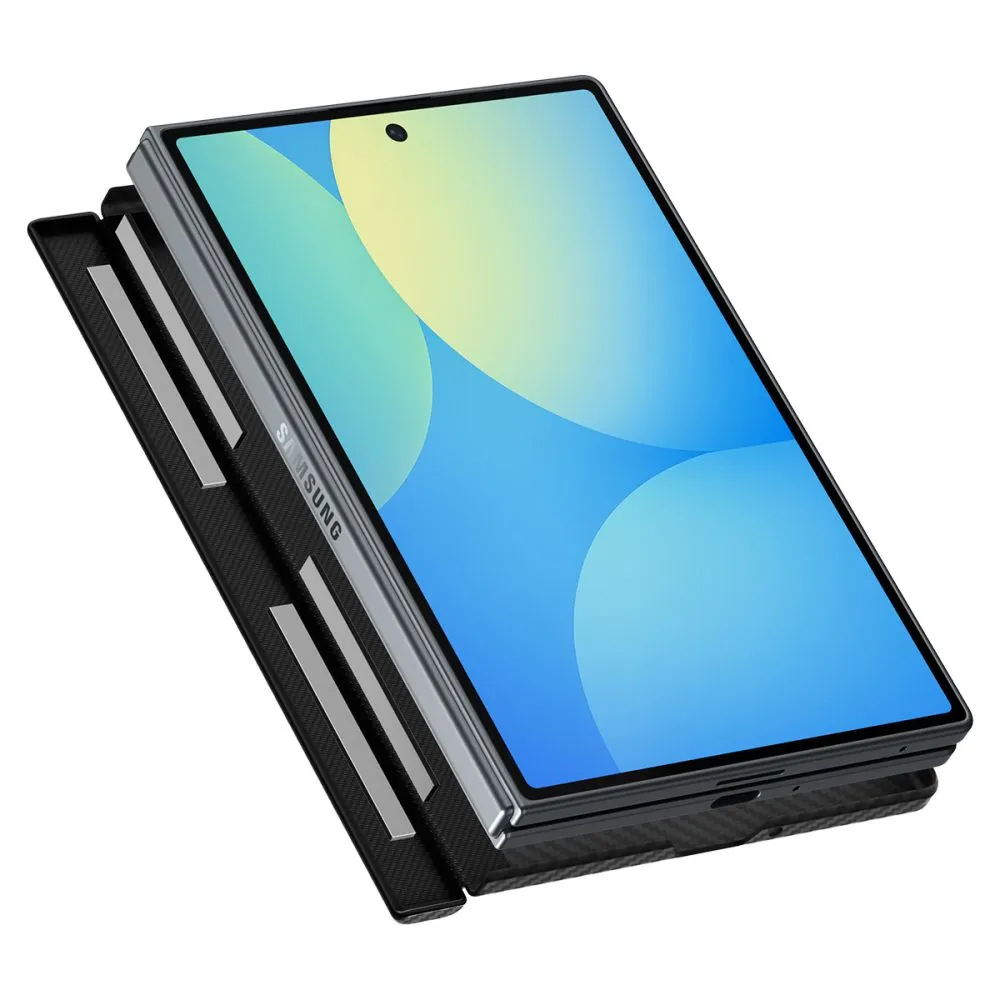Samsung Galaxy Z Fold 8 Telefoni kaaned must SPIGEN AIRSKIN ARAMID MAGSAFE